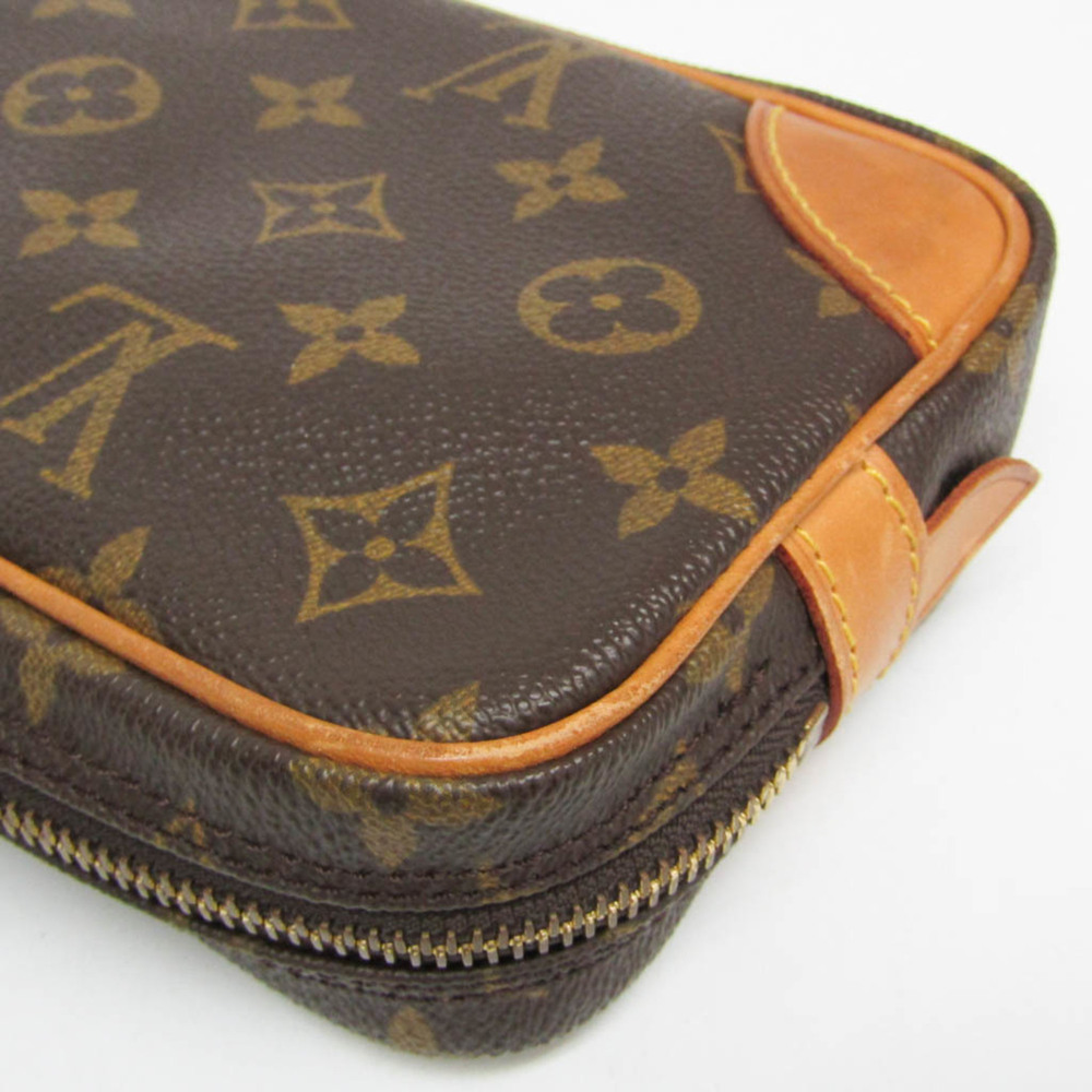 LOUIS VUITTON Authentic Brown Monogram Clutch Bag - Picture 4 of 12